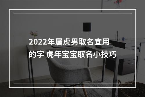 2022年属虎男取名宜用的字 虎年宝宝取名小技巧
