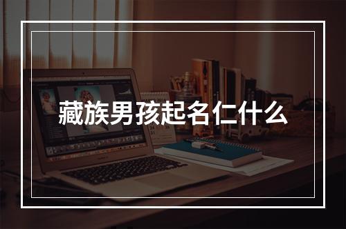 藏族男孩起名仁什么
