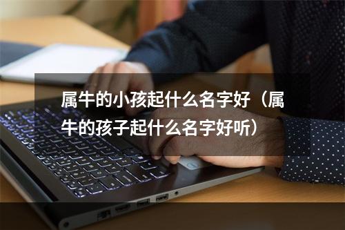 属牛的小孩起什么名字好（属牛的孩子起什么名字好听）
