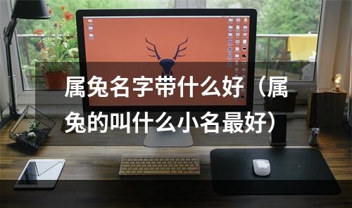 属兔名字带什么好（属兔的叫什么小名最好）