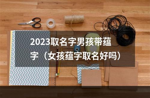 2023取名字男孩带蕴字（女孩蕴字取名好吗）