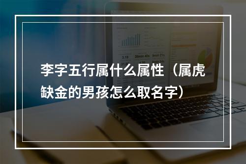 李字五行属什么属性（属虎缺金的男孩怎么取名字）