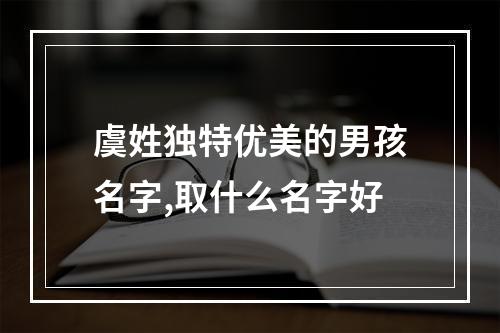 虞姓独特优美的男孩名字,取什么名字好