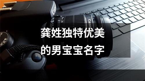 龚姓独特优美的男宝宝名字