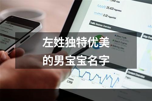 左姓独特优美的男宝宝名字