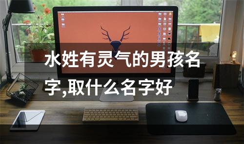 水姓有灵气的男孩名字,取什么名字好
