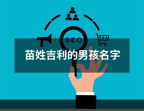 苗姓吉利的男孩名字