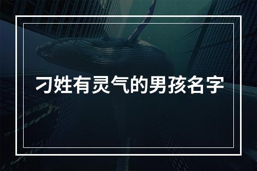刁姓有灵气的男孩名字