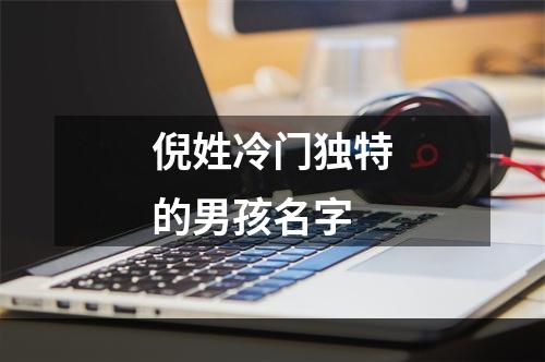 倪姓冷门独特的男孩名字