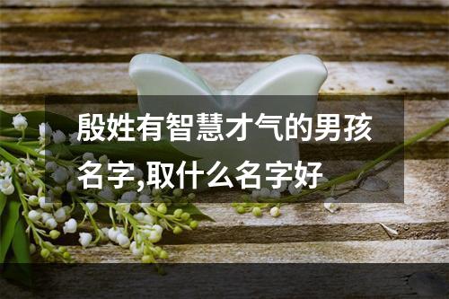 殷姓有智慧才气的男孩名字,取什么名字好