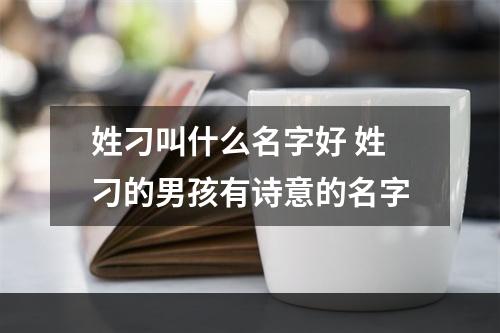 姓刁叫什么名字好 姓刁的男孩有诗意的名字