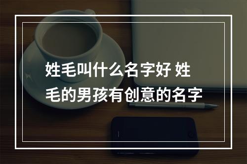 姓毛叫什么名字好 姓毛的男孩有创意的名字