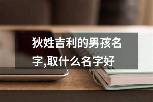 狄姓吉利的男孩名字,取什么名字好