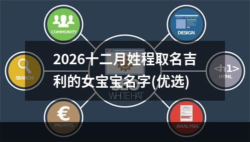 2026十二月姓程取名吉利的女宝宝名字(优选)