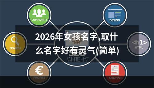 2026年女孩名字,取什么名字好有灵气(简单)