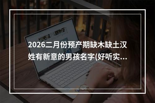 2026二月份预产期缺木缺土汉姓有新意的男孩名字(好听实用)