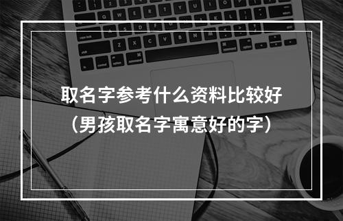 取名字参考什么资料比较好（男孩取名字寓意好的字）