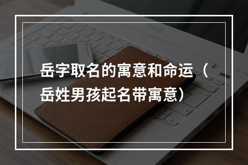 岳字取名的寓意和命运（岳姓男孩起名带寓意）
