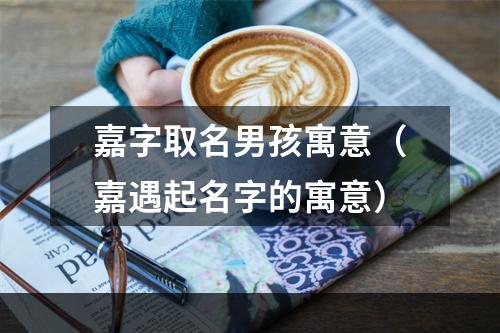 嘉字取名男孩寓意（嘉遇起名字的寓意）