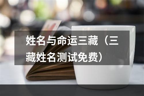 姓名与命运三藏（三藏姓名测试免费）