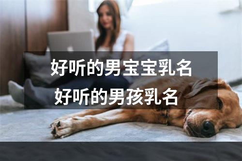 好听的男宝宝乳名 好听的男孩乳名