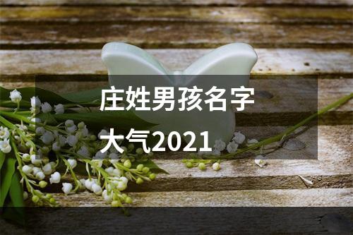 庄姓男孩名字大气2021