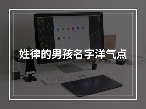 姓律的男孩名字洋气点