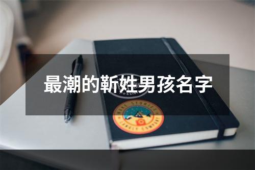 最潮的靳姓男孩名字