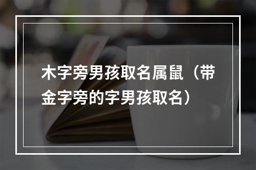 木字旁男孩取名属鼠（带金字旁的字男孩取名）