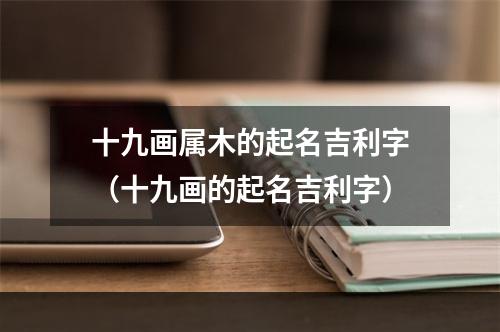 十九画属木的起名吉利字（十九画的起名吉利字）