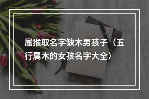 属猴取名字缺木男孩子（五行属木的女孩名字大全）
