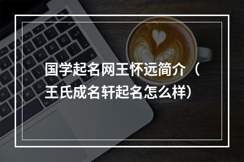 国学起名网王怀远简介（王氏成名轩起名怎么样）
