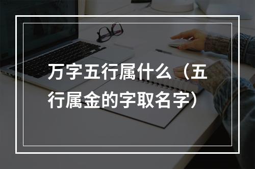 万字五行属什么（五行属金的字取名字）