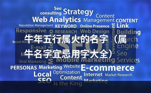 牛年五行属火的名字（属牛名字宜忌用字大全）