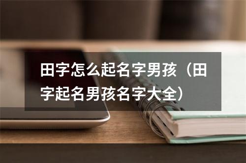 田字怎么起名字男孩（田字起名男孩名字大全）