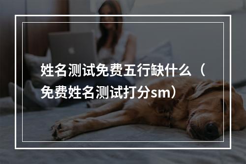 姓名测试免费五行缺什么（免费姓名测试打分sm）