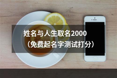 姓名与人生取名2000（免费起名字测试打分）