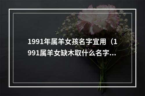 1991年属羊女孩名字宜用（1991属羊女缺木取什么名字）