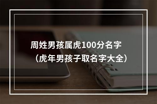 周姓男孩属虎100分名字（虎年男孩子取名字大全）