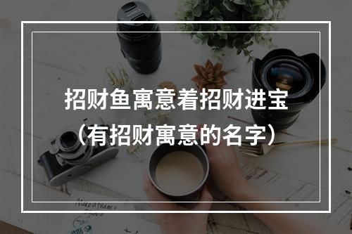 招财鱼寓意着招财进宝（有招财寓意的名字）