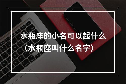 水瓶座的小名可以起什么（水瓶座叫什么名字）