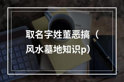 取名字姓董恶搞（风水墓地知识p）