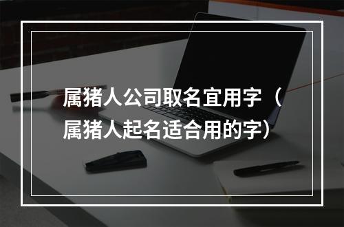 属猪人公司取名宜用字（属猪人起名适合用的字）