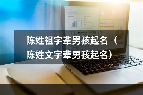 陈姓祖字辈男孩起名（陈姓文字辈男孩起名）