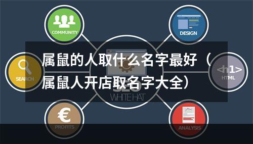 属鼠的人取什么名字最好（属鼠人开店取名字大全）