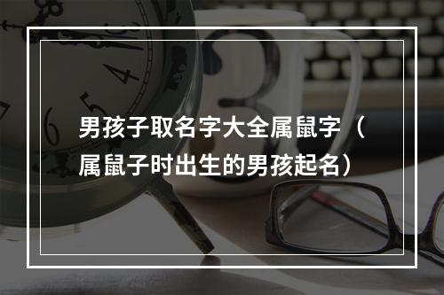 男孩子取名字大全属鼠字（属鼠子时出生的男孩起名）
