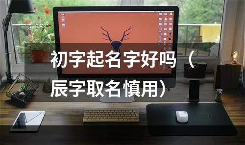 初字起名字好吗（辰字取名慎用）