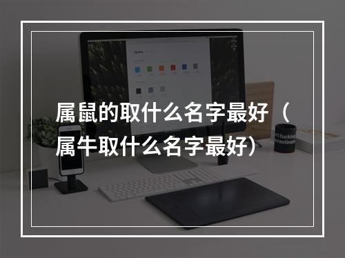 属鼠的取什么名字最好（属牛取什么名字最好）