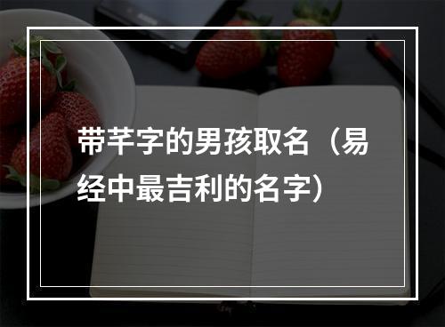 带芊字的男孩取名（易经中最吉利的名字）