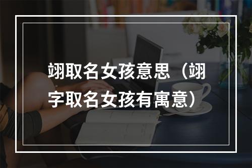 翊取名女孩意思（翊字取名女孩有寓意）